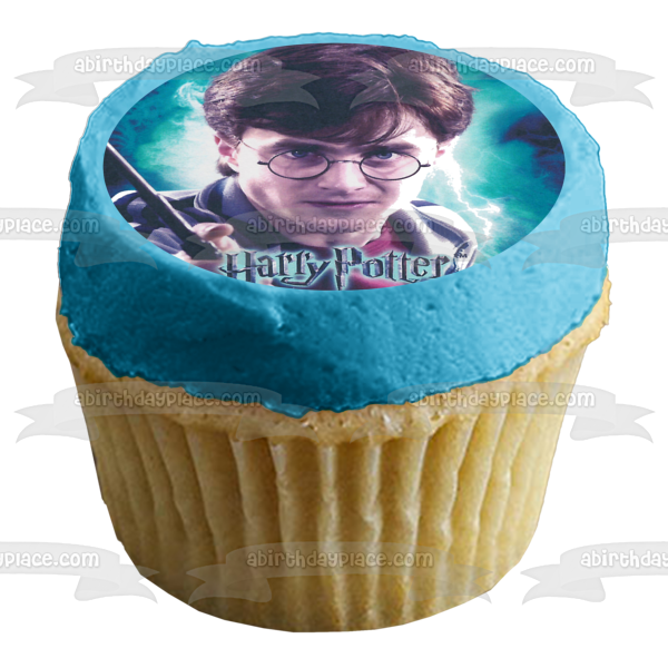 Harry Potter Hermione Granger Ronald Weasley y Albus Dumbledore Imágenes comestibles para cupcakes ABPID04234 