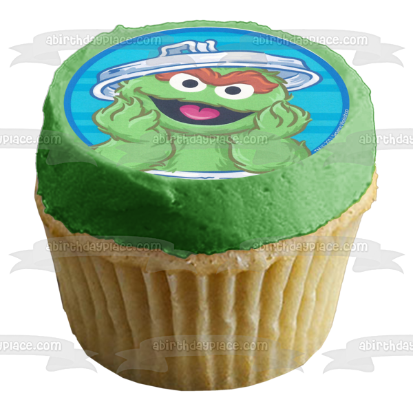 Imágenes comestibles para cupcakes de Barrio Sésamo, Elmo, Elmo, el monstruo de las galletas, Abby Cadabby, Bert y Ernie, ABPID04254 