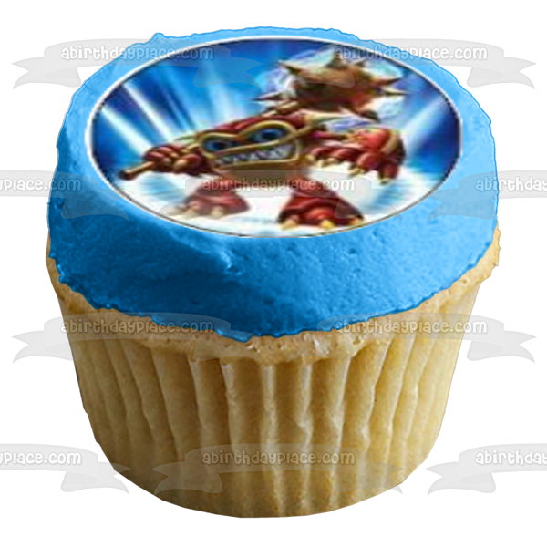 Imágenes de decoración comestible para cupcakes de Skylanders Spyro Eruptor y Stealth Elf ABPID04354 