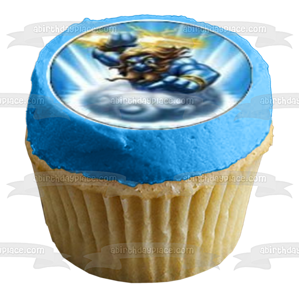 Imágenes de decoración comestible para cupcakes de Skylanders Spyro Eruptor y Stealth Elf ABPID04354 