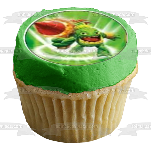 Imágenes de decoración comestible para cupcakes de Skylanders Spyro Eruptor y Stealth Elf ABPID04354 