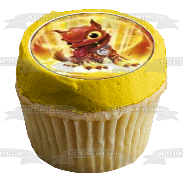 Imágenes de decoración comestible para cupcakes de Skylanders Spyro Eruptor y Stealth Elf ABPID04354 