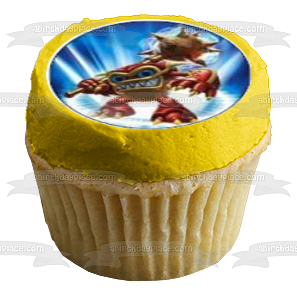 Imágenes de decoración comestible para cupcakes de Skylanders Spyro Eruptor y Stealth Elf ABPID04354 