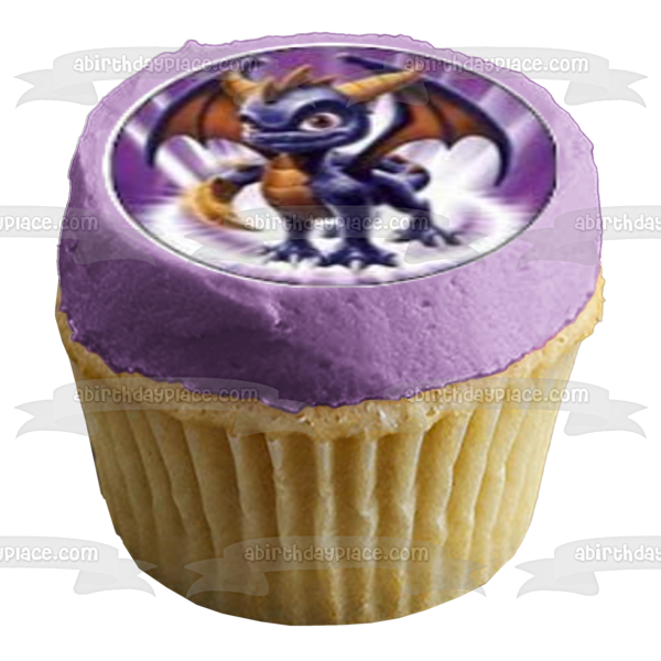 Imágenes de decoración comestible para cupcakes de Skylanders Spyro Eruptor y Stealth Elf ABPID04354 