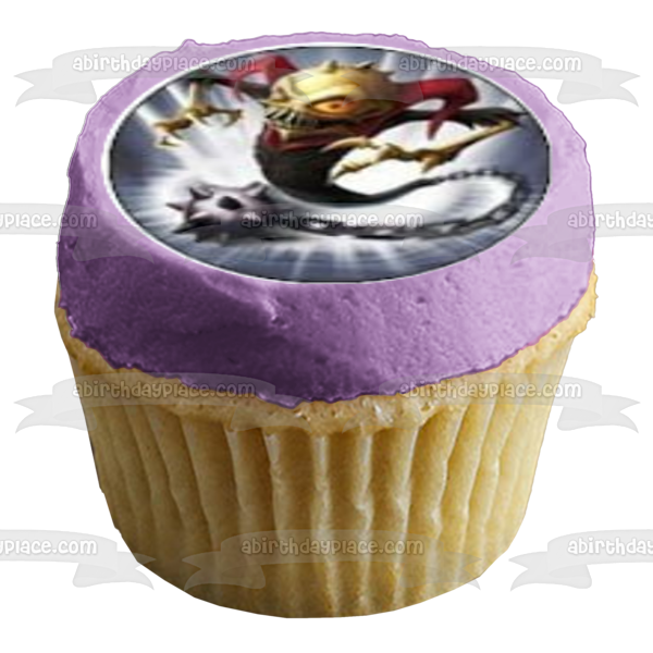 Imágenes de decoración comestible para cupcakes de Skylanders Spyro Eruptor y Stealth Elf ABPID04354 