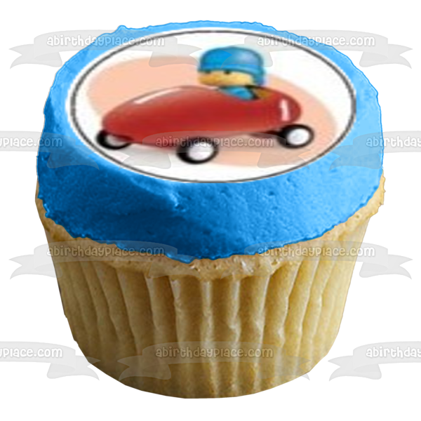 Pocoyo Pato Elly Loula and Sleepy Bird Edible Cupcake Topper Images ABPID04418