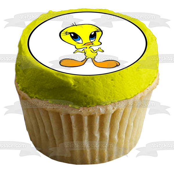 Loony Tunes  Bugs Bunny Tweety Sylvester Porky Pig and Marvin the Martian Edible Cupcake Topper Images ABPID04495