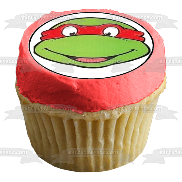 Teenage Mutant Ninja Turtles Tmnt Leonardo Donatello Raphael and Michelangelo Edible Cupcake Topper Images ABPID04695