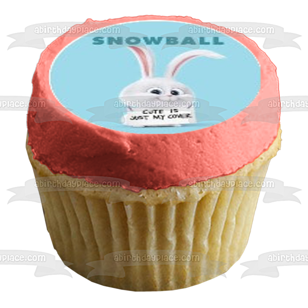 The Secret Life of Pets Chloe Buddy Duke Gidget Max Mel Pops Snowball Sweetpea and  Mel Edible Cupcake Topper Images ABPID04827