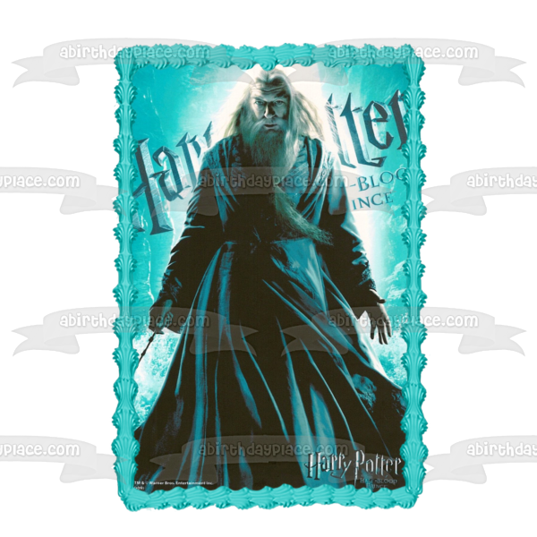 Adorno comestible para tarta de Harry Potter y el príncipe mestizo Dumbledore, imagen ABPID06214 