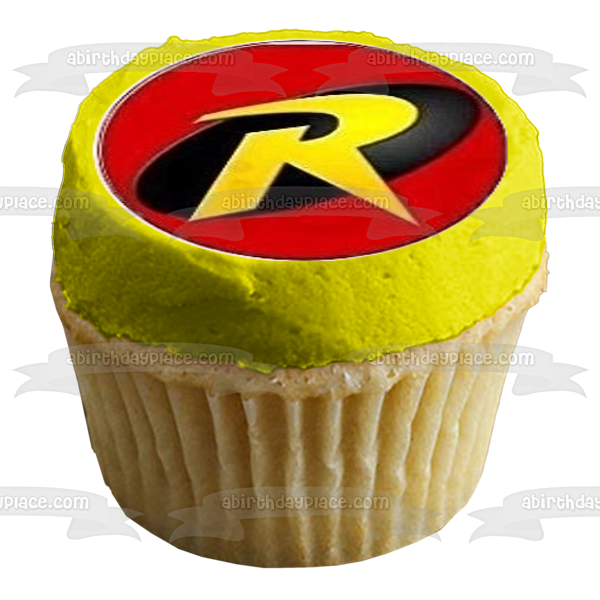 Superhero Logos Superman Captain America and the Flash Edible Cupcake Topper Images ABPID05197