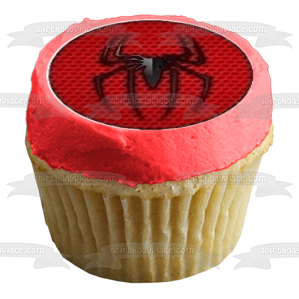 Superhero Logos Superman Captain America and the Flash Edible Cupcake Topper Images ABPID05197