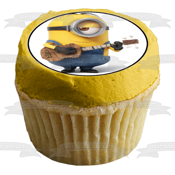 Minions Despicable Me Carl Jerry Mel y El Macho Imágenes comestibles para cupcakes ABPID05226 