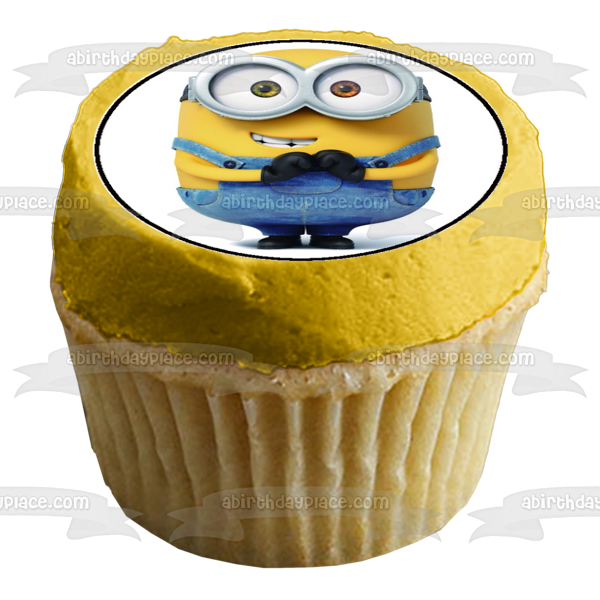 Minions Despicable Me Carl Jerry Mel y El Macho Imágenes comestibles para cupcakes ABPID05226 