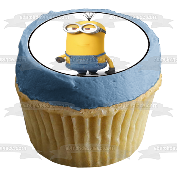 Minions Despicable Me Carl Jerry Mel y El Macho Imágenes comestibles para cupcakes ABPID05226 