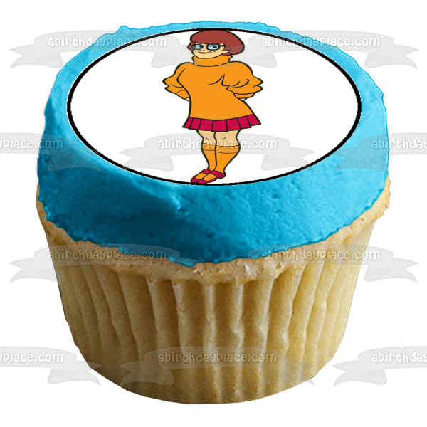 Scooby Doo Shaggy Velma Fred Daphne and Their Van Edible Cupcake Topper Images ABPID05347