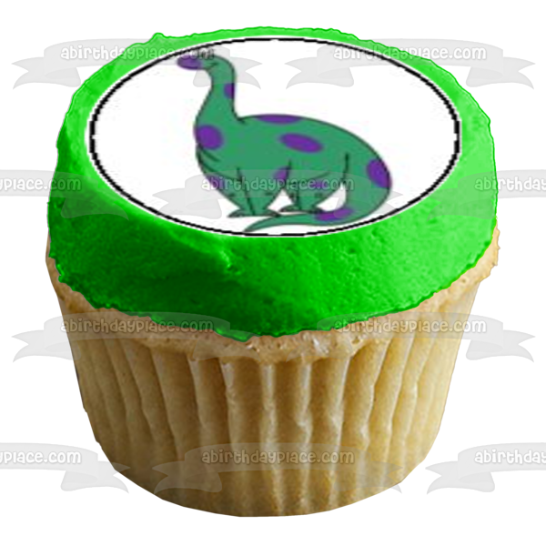 Dinosaur Babies Tyrannosaurus Rex Pterodactyl and Stegosaurus Edible Cupcake Topper Imágenes ABPID05602 