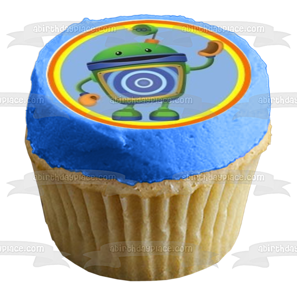 Team Umizoomi Milli Bot and Geo Edible Cupcake Topper Images ABPID05810