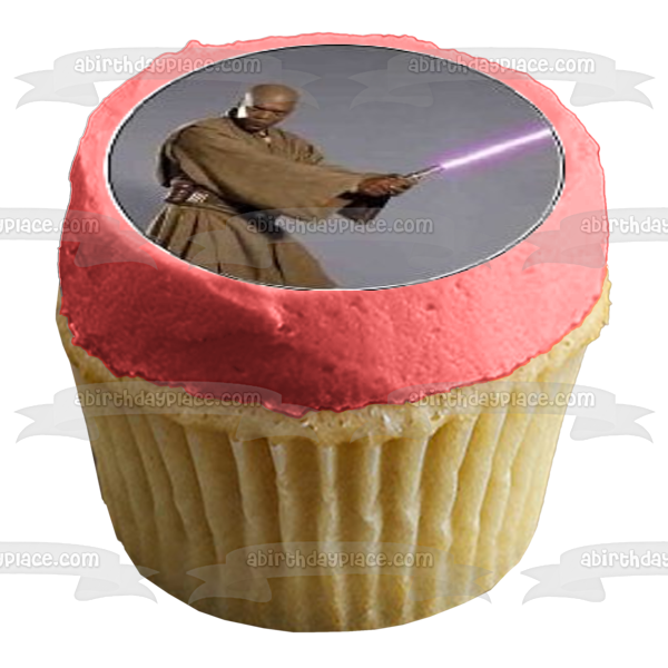 Star Wars Hans Solo Luke Skywalker Darth Vader and Yoda Edible Cupcake Topper Images ABPID05828