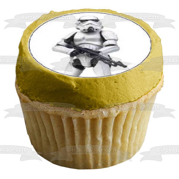 Star Wars Hans Solo Luke Skywalker Darth Vader and Yoda Edible Cupcake Topper Images ABPID05828