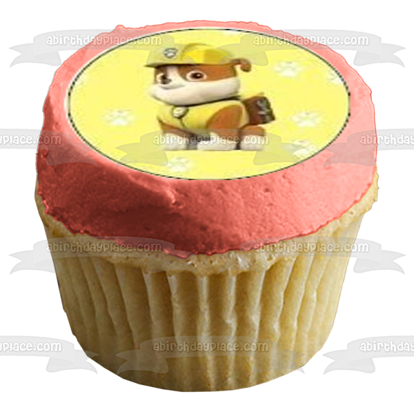 Paw Patrol Chase Everest Tracker Skye Zuma Marshall Rocky and Ryder Edible Cupcake Topper Images ABPID05857