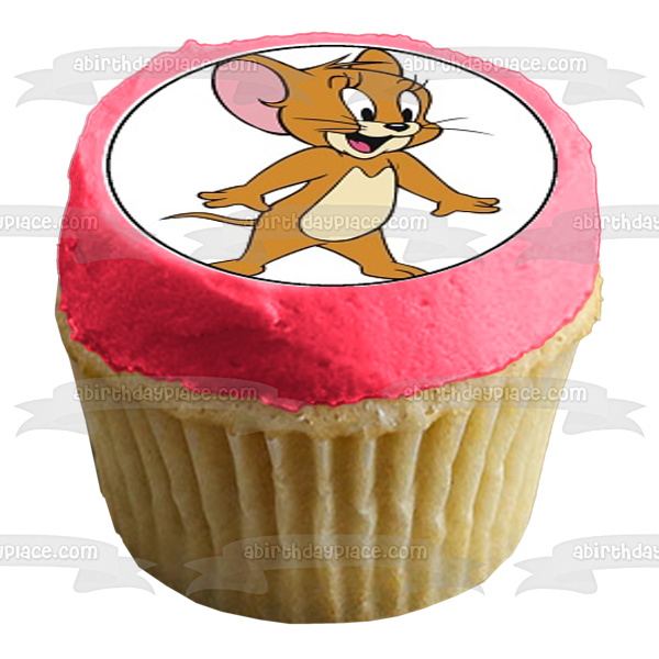 Imágenes de decoración comestible para cupcakes con escenas variadas de Tom y Jerry Tales ABPID06590 