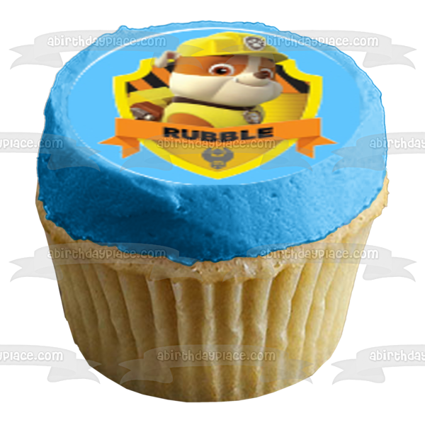 Paw Patrol Chase Everest Tracker Skye Zuma Marshall Rocky Ryder y Rubble Imágenes comestibles para cupcakes ABPID06393 