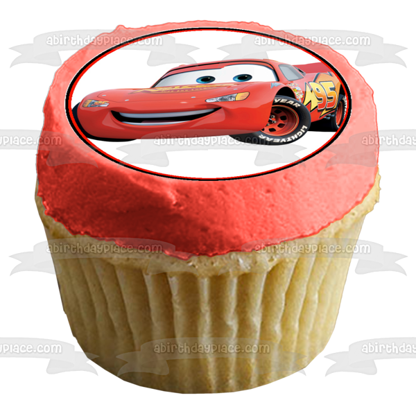 Cars 2 Rayo McQueen Sally Carrera Ramone y Fillmore Imágenes comestibles para cupcakes ABPID06674 