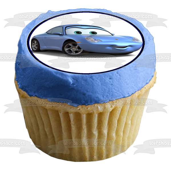 Cars 2 Rayo McQueen Sally Carrera Ramone y Fillmore Imágenes comestibles para cupcakes ABPID06674 