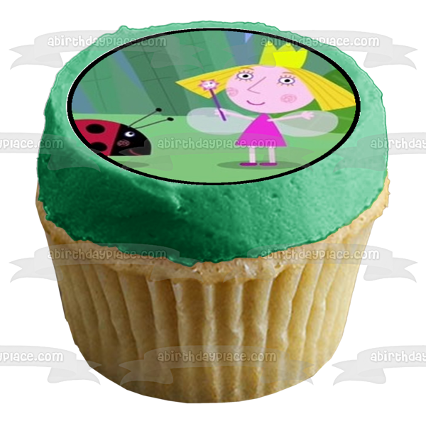 Ben and Holly King Thistle Gaston and Toy Robot Edible Cupcake Topper Images ABPID07109