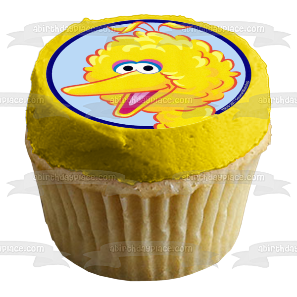 Sesame Street Elmo Bert Oscar the Grouch Cookie Monster Ernie and Abby Cadabby Edible Cupcake Topper Images ABPID07239