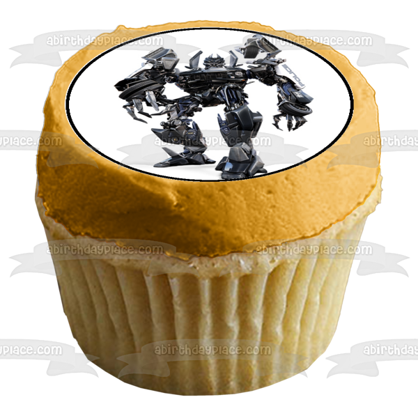 Imágenes de decoración comestible para cupcakes con el logotipo de Transformers, Bumblebee, Optimus Prime y Iron Hide, ABPID07310 