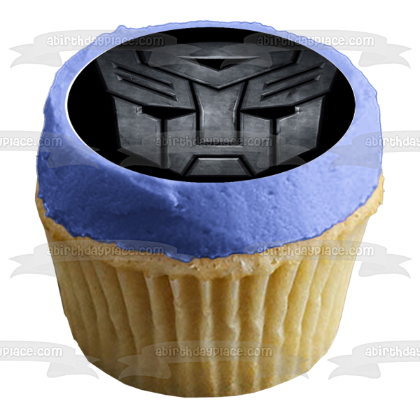 Imágenes de decoración comestible para cupcakes con el logotipo de Transformers, Bumblebee, Optimus Prime y Iron Hide, ABPID07310 