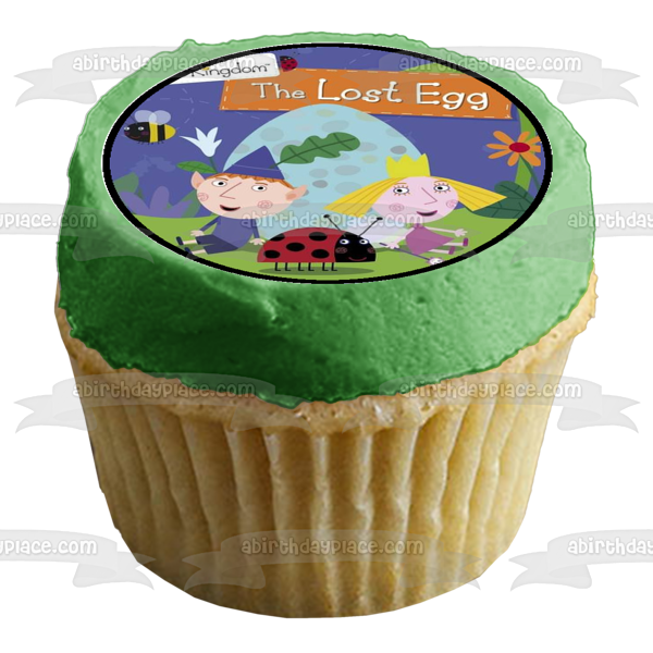 Ben and Holly King Thistle Gaston and Toy Robot Edible Cupcake Topper Images ABPID07316