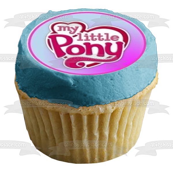 My Little Pony Equestria Girls Rainbow Dash Fluttershy Pinkie Pie Twilight Sparkle Rarity and Applejack Edible Cupcake Topper Images ABPID07926