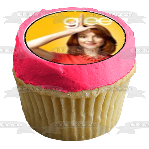 Glee Kurt Hummel Santana Lopez Mercedes Jones Finn Hudson and Puck Loser Fingers Edible Cupcake Topper Images ABPID08219