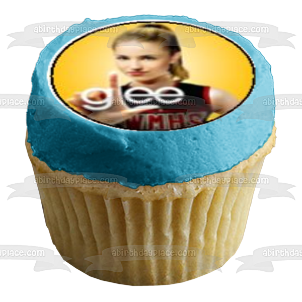 Glee Kurt Hummel Santana Lopez Mercedes Jones Finn Hudson and Puck Loser Fingers Edible Cupcake Topper Images ABPID08219