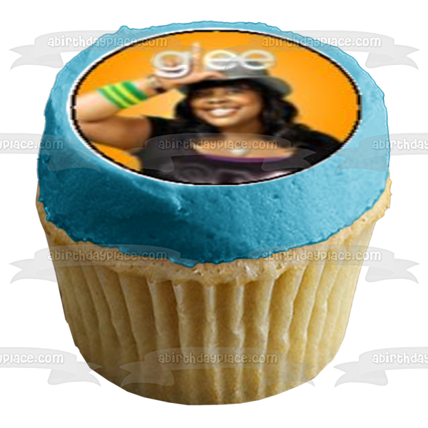 Glee Kurt Hummel Santana Lopez Mercedes Jones Finn Hudson and Puck Loser Fingers Edible Cupcake Topper Images ABPID08219