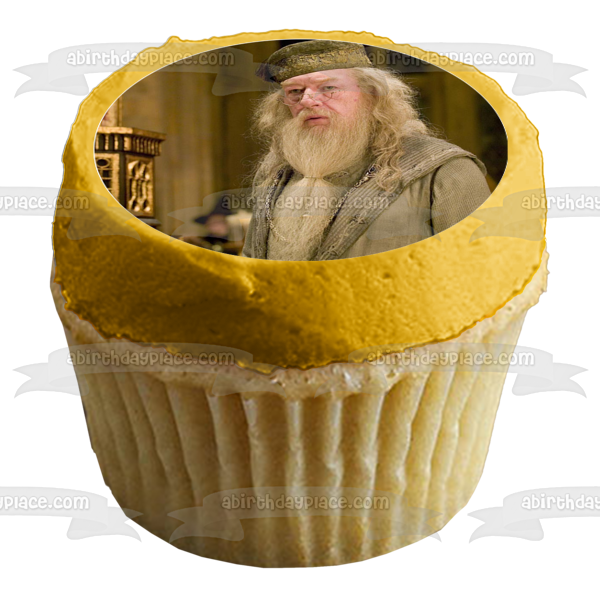 Harry Potter Hermione Granger Ron Weasley Profesor Serverus Snape Draco Malfoy Profesor y Albus Dumbledore Imágenes comestibles para cupcakes ABPID08110 