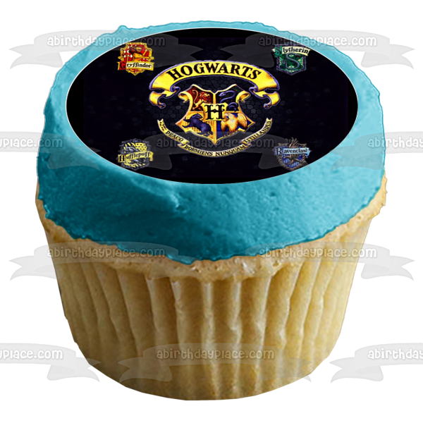 Harry Potter Hermione Granger Ron Weasley Profesor Serverus Snape Draco Malfoy Profesor y Albus Dumbledore Imágenes comestibles para cupcakes ABPID08110 