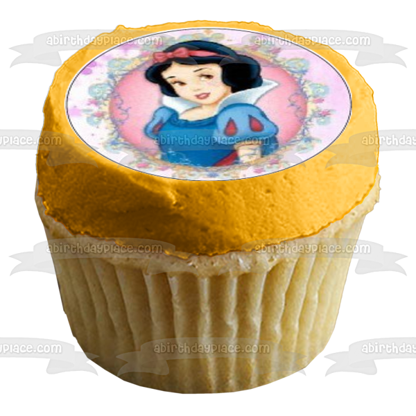 Disney Princess Ariel Belle Aurora Jasmine Cinderella Snow White Edible Cupcake Topper Images ABPID09191