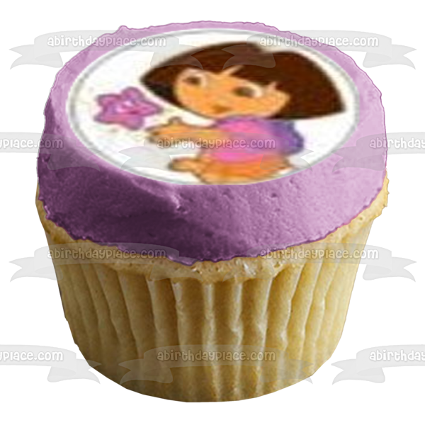 Dora the Explorer Boots Tico Backpack Map Edible Cupcake Topper Images ABPID12196