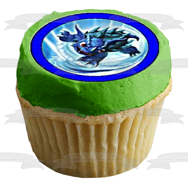 Skylanders Stealth Health Spyro Warnado Imágenes comestibles para cupcakes ABPID12207 