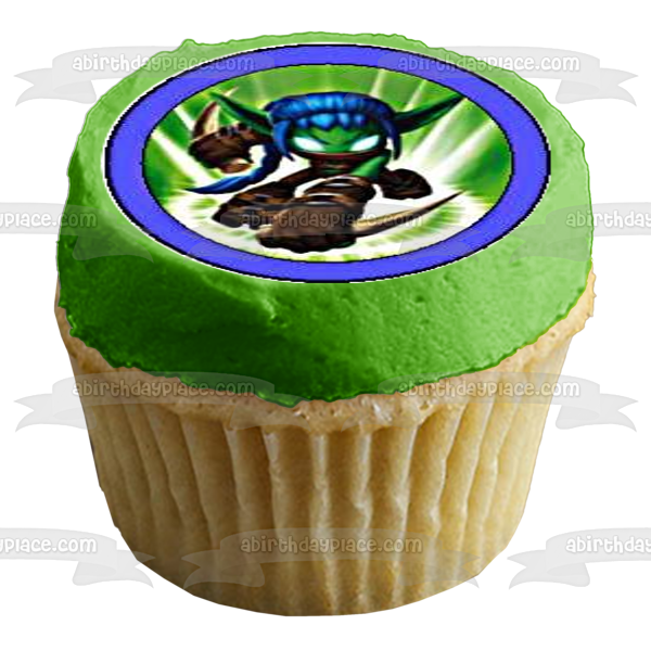 Skylanders Stealth Health Spyro Warnado Imágenes comestibles para cupcakes ABPID12207 