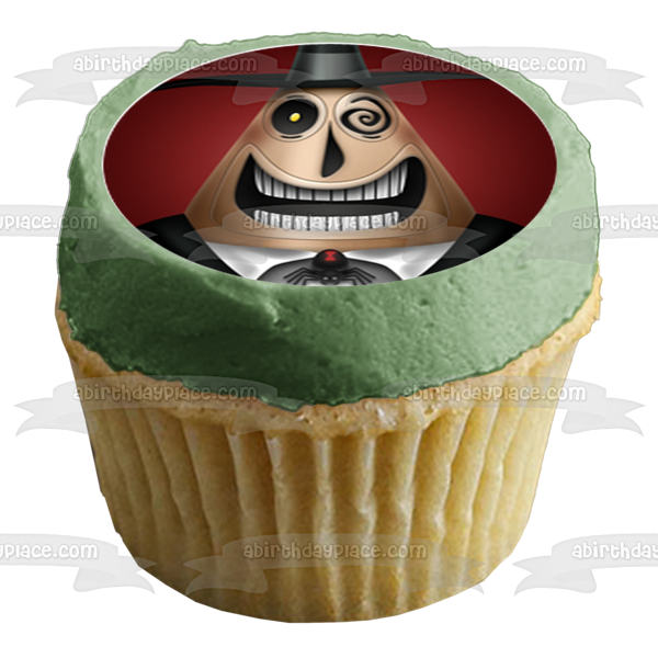 Pesadilla antes de Navidad Jack Skellington Sally Oogie Boogie Imágenes comestibles para cupcakes ABPID12477 