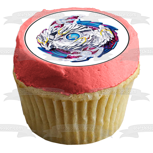 Beyblade Burst Let It Rip Fang Leone Phantom Orion Edible Cupcake Topper Images ABPID14773