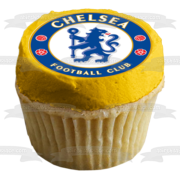 Soccer Club Logos Football Club Barcelona Chelsea Football Club Manchester United Edible Cupcake Topper Images ABPID14779