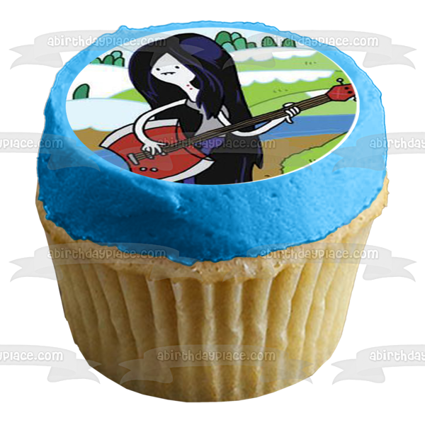 Adventure Time Finn Jake the Dog Princess Bubblegum Ice King Marceline Edible Cupcake Topper Images ABPID14781