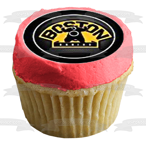 NHL National Hockey League Logos New York Islanders Boston Bruins Anaheim Ducks Chicago Blackhawks Edible Cupcake Topper Images ABPID27620