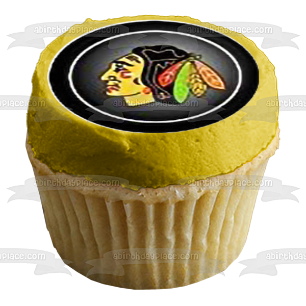 NHL National Hockey League Logos New York Islanders Boston Bruins Anaheim Ducks Chicago Blackhawks Edible Cupcake Topper Images ABPID27620